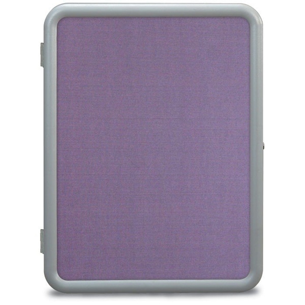 Single Door Image Enclosed Corkboard, 18